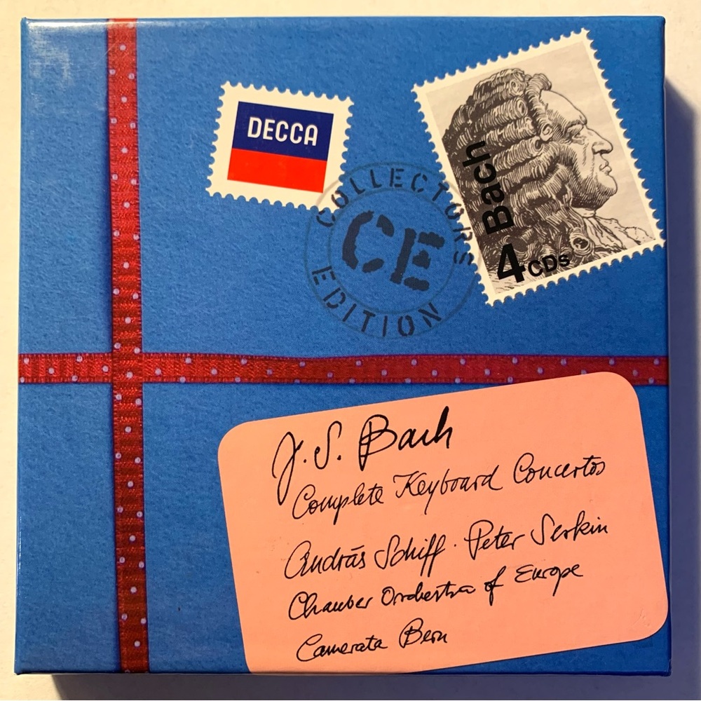 Complete Keyboard Concertos by Peter Serkin CD Bach 2010 Decca AS IS NO BOOKLET